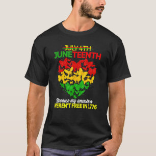 Camiseta Décima Sétima Borboleta Coração não foi Liberdade