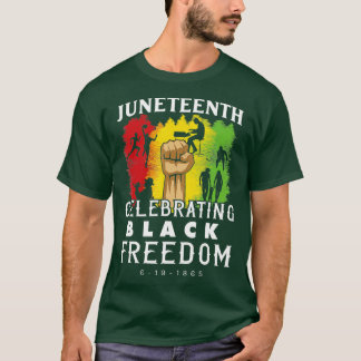 Camiseta Décima Sétima Celebração da Liberdade Negra