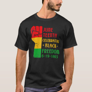 Camiseta Décima Sétima Celebração da Liberdade Negra 1865 j