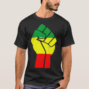 Camiseta Décima Sétima História Negra Americana Junho Afric