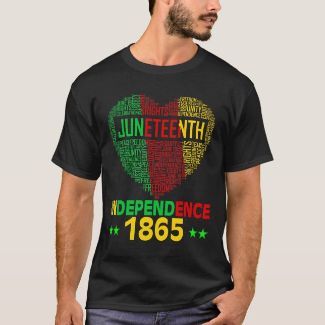 Camiseta Décima Sétima História Negra do Coração Mulheres A (Frente)