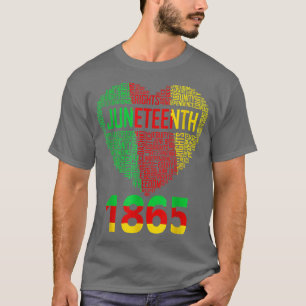 Camiseta Décima Sétima História Negra do Coração Mulheres A