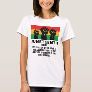 Camiseta Décima Sétima Liberdade Negra do Orgulho African