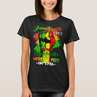 Camiseta Décima Sétima Negras Porque a minha Ancestora não.
