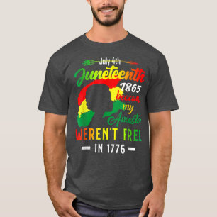 Camiseta Décima Sétima Negras Porque a minha Ancestora não.