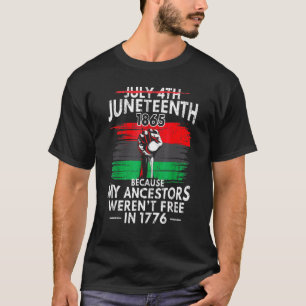 Camiseta Décima Sétima Orgulho De Poder Enche Meus Ancestra
