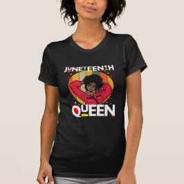 Camiseta Décima Sétima Rainha Mãe Negra Melanin Sista