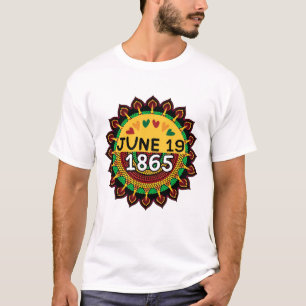 Camiseta Décima sexta mandala padrões tradicionais africano