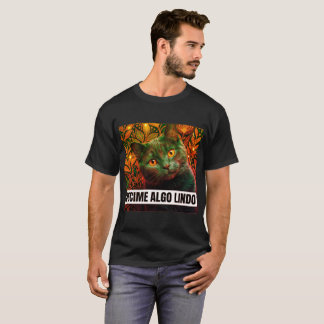 Camiseta Decime Algo Lindo Men's Graphic Tee - Neon Pop Art