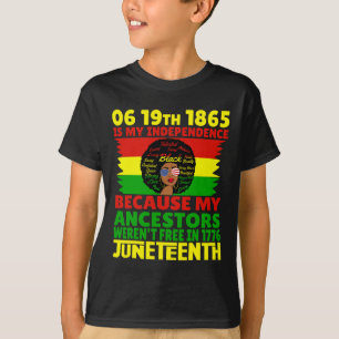 Camiseta Décimo De Junho É Meu Dia De Independência Negro L