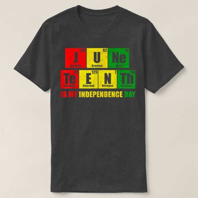 Camiseta Décimo de Junho é o Dia da Independência 1865 (Frente do Design)