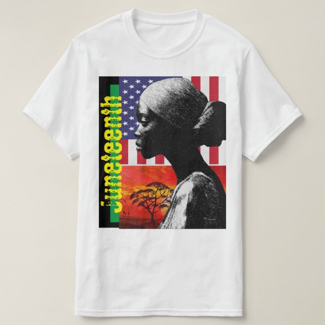 Camiseta Décimo de Junho: Uma Celebração da Liberdade (Frente do Design)