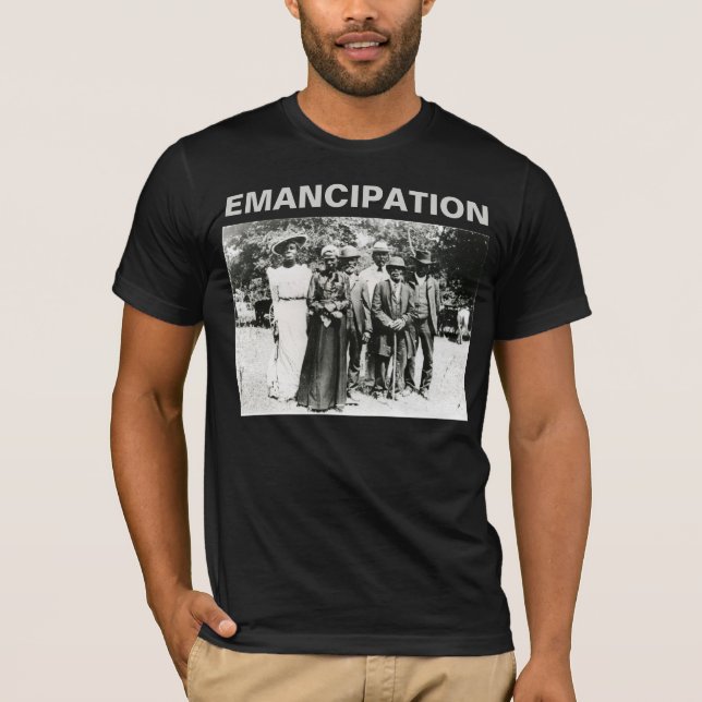 Camiseta Décimo Dia 1866: Celebração da Emancipação (Frente)