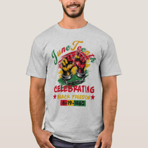 Camiseta Décimo Junho, Celebrando a Liberdade Negra