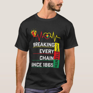 Camiseta Décimo Junho Quebrando Todas As Correntes Desde 18