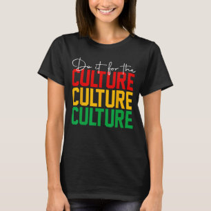 Camiseta Décimo Junto Faça Pela Cultura Liberdade Negra