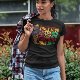 Camiseta Décimo Junto Um Dia de Memória da Liberdade Negra