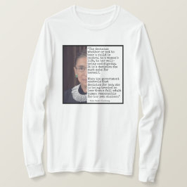 Camiseta Decisão RBG de dar aspas aos filhos