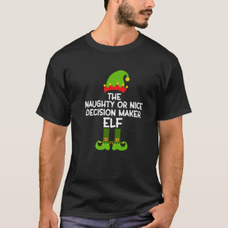 Camiseta Decisor de Travesso ou Bonzinho Elfo Correspondent