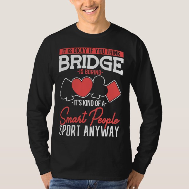 Camiseta Deck Dealer Bridge Card Game (Frente)
