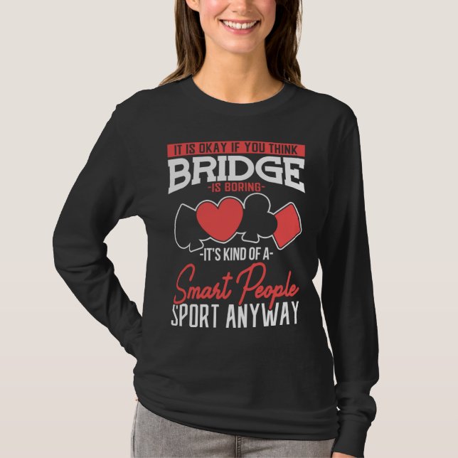 Camiseta Deck Dealer Bridge Card Game (Frente)