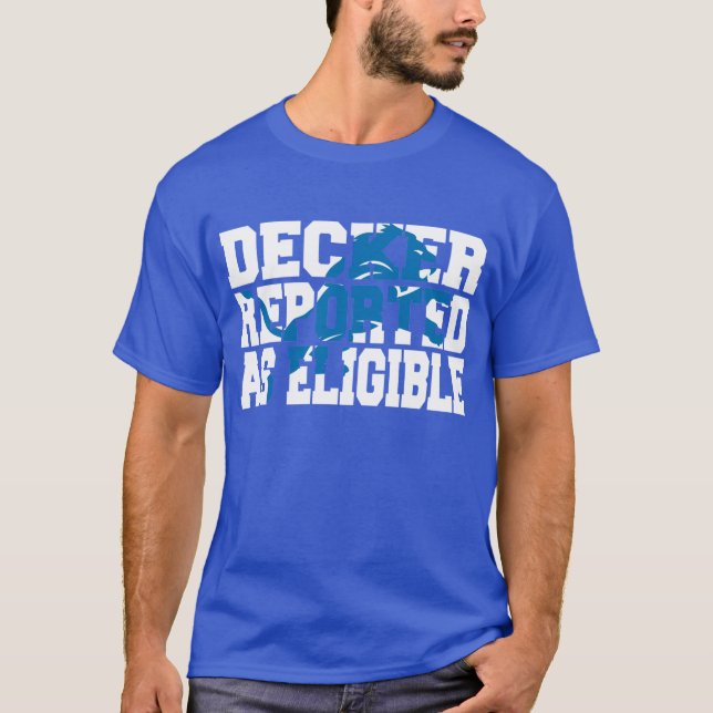 Camiseta decker reportado como elegível (Frente)
