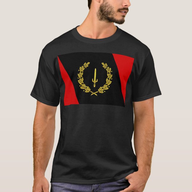 Camiseta Declaração da Bandeira Soulaan 'O que Sobreviveu F (Frente)