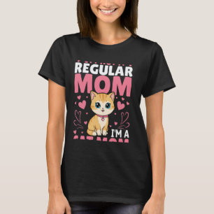 Camiseta Declaração de amor por gatos fofos para o Dia das