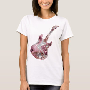 Camiseta Declaração de ARTE ABSTRATA Prata Espirituosa Desi