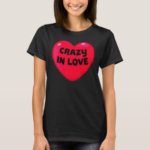 Camiseta Declaração De excelente No Amor Coração Dia de os