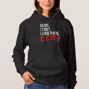 Camiseta Declaração De Ich Habe Plane Embroidering Sayings