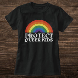 Camiseta Declaração de Orgulho do Arco-Íris de Crianças Fil