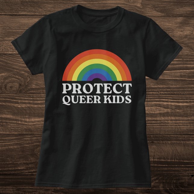 Camiseta Declaração de Orgulho do Arco-Íris de Crianças Fil (Criador carregado)