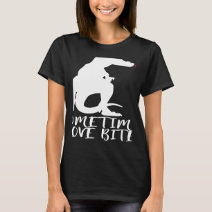 Camiseta Declaração Dinossauro Coração de Dia dos Namorados