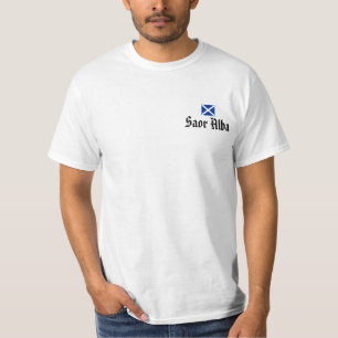 Camiseta Declaração do T escocês da independência de