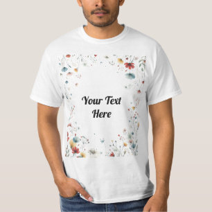 Camiseta Declaração Floral