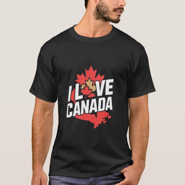 Camiseta Declaração Folha de Bordo do Canadá (Frente)