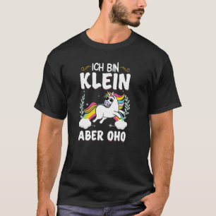 Camiseta Declaração Ich caixa kleine aber oho
