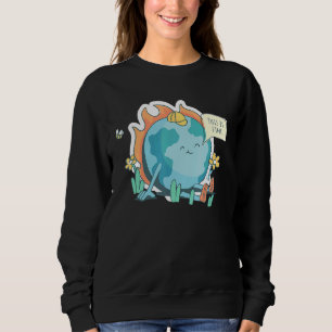 Camiseta Declaração Irônica Sobre As Alterações Climáticas
