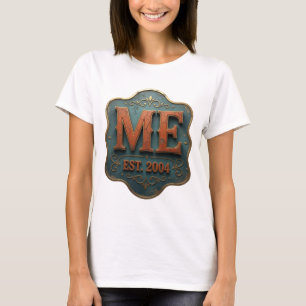 Camiseta Declaração Laranja ME EST 2004 Impressão
