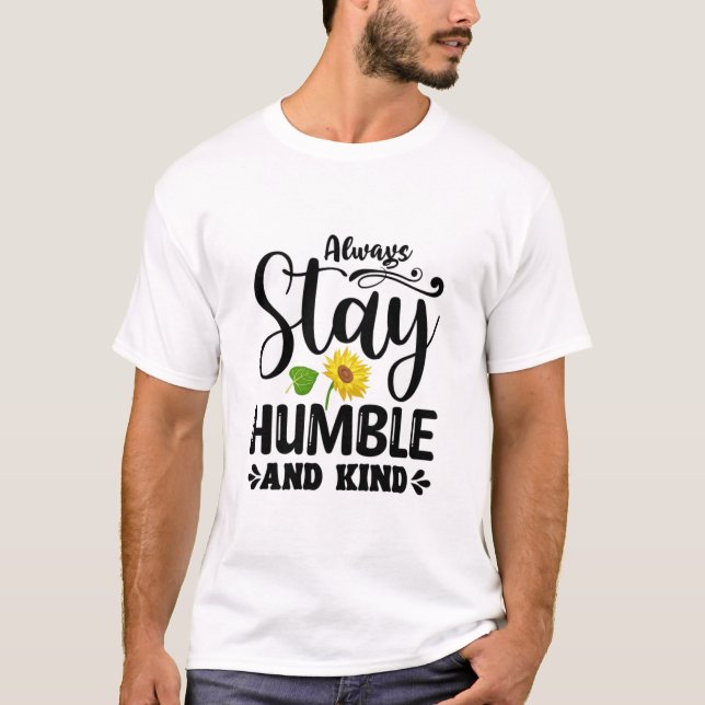 Camiseta Declaração Mínima Asf Humilde para um Lif Escalona (Frente)