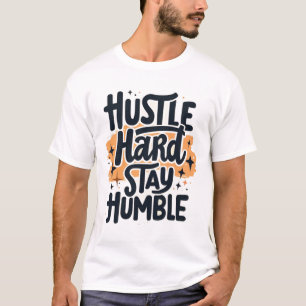 Camiseta Declaração Mínima Asf Humilde para um Lif Escalona