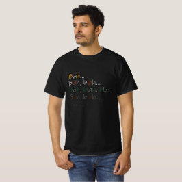 Camiseta Declaração minimalista