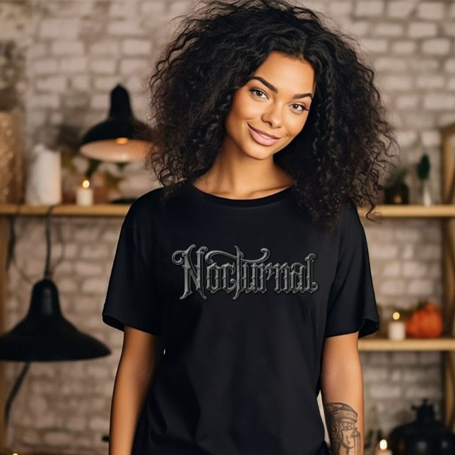 Camiseta Declaração Noturna (Criador carregado)