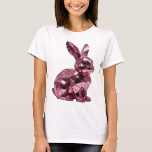 Camiseta Declaração Prata ARTE ABSTRATA Design Moderno v2