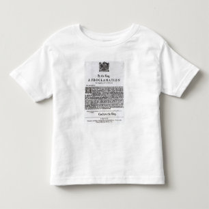 Camiseta Declaração real, 1675