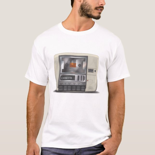 Camiseta Deco de Cassete (Frente)