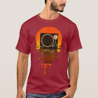 Camiseta Decodificações DJ do Estilo Retro Vintage