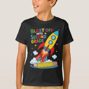 Camiseta Decolar na Segunda Série Primeiro Dia de Aula