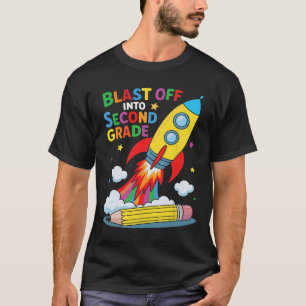 Camiseta Decolar na Segunda Série Primeiro Dia de Aula